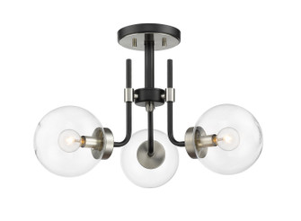 Semi-Flush Mts. Directional by Z-Lite ( 224 | 477-3SF-MB-BN Parsons ) 