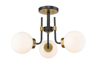 Semi-Flush Mts. Directional by Z-Lite ( 224 | 477-3SF-MB-OBR Parsons ) 