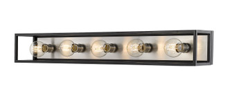 Bathroom Fixtures Five+Lights by Z-Lite ( 224 | 480-5V-MB-BN Kube ) 