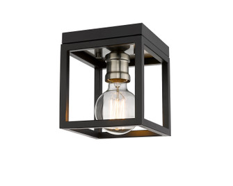 Flush Mounts Cage Style by Z-Lite ( 224 | 480F1-MB-BN Kube ) 