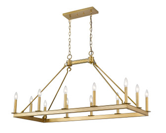 Large Chandeliers Candle by Z-Lite ( 224 | 482-12L-OBR Barclay ) 