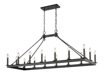 Large Chandeliers Candle by Z-Lite ( 224 | 482-16L-MB Barclay ) 