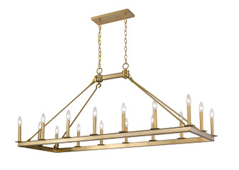 Large Chandeliers Candle by Z-Lite ( 224 | 482-16L-OBR Barclay ) 