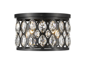 Flush Mounts Drum Shade by Z-Lite ( 224 | 6010F15MB Dealey ) 