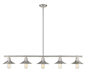 Linear/Island 4 Light + by Z-Lite ( 224 | 613-5L-BN Casa ) 