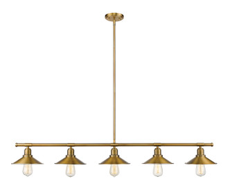 Linear/Island 4 Light + by Z-Lite ( 224 | 613-5L-FB Casa ) 
