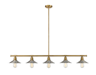 Linear/Island 4 Light + by Z-Lite ( 224 | 613-5L-FB+BN Casa ) 