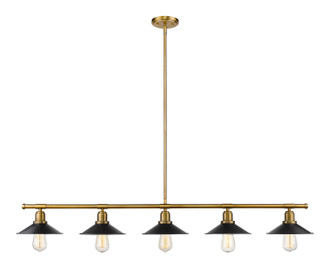 Linear/Island 4 Light + by Z-Lite ( 224 | 613-5L-FB+MB Casa ) 