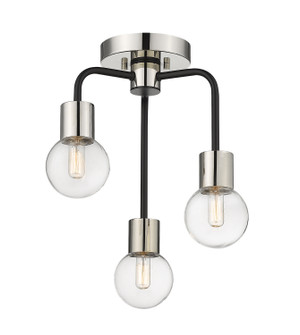 Semi-Flush Mts. Multi-port/Cluster by Z-Lite ( 224 | 621-3SF-MB-PN Neutra ) 