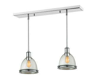 Linear/Island 2 Light Bar by Z-Lite ( 224 | 719MP-2CH Mason ) 