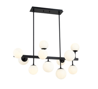 Linear/Island 4 Light + by Z-Lite ( 224 | 730-11L-MB Midnetic ) 