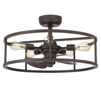 Fans Fandeliers by Quoizel ( 10 | NHR3124WT New Harbor ) 