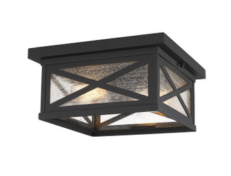 Exterior Ceiling Mount by Z-Lite ( 224 | 583F-BK Brookside ) 