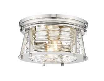 Flush Mounts Bowl Style by Z-Lite ( 224 | 491F2-PN Cape Harbor ) 