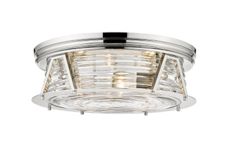 Flush Mounts Bowl Style by Z-Lite ( 224 | 491F4-PN Cape Harbor ) 