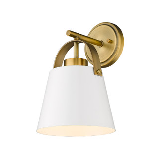 Sconces Single Candle by Z-Lite ( 224 | 726-1S-MW+HBR Z-Studio ) 