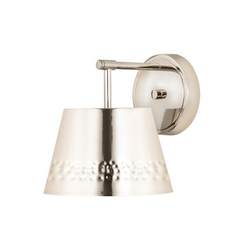 Sconces Single Glass by Z-Lite ( 224 | 6013-1S-PN Maddox ) 