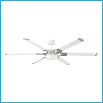 Fans Damp Location by Visual Comfort Fan ( 71 | 6LFR62RZWD Loft 62 ) 