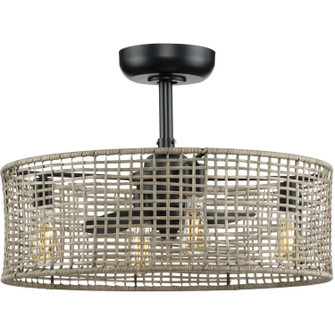 Fans Fandeliers by Progress Lighting ( 54 | P250068-31M-WB Belva ) 