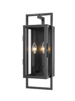 Exterior Wall Mt./Flush by Z-Lite ( 224 | 598S-BK Lucian ) 