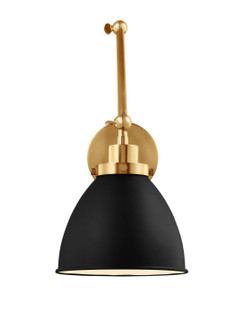 Lamps Swing Arm-Wall by Visual Comfort Studio ( 454 | CW1161MBKBBS Wellfleet ) 