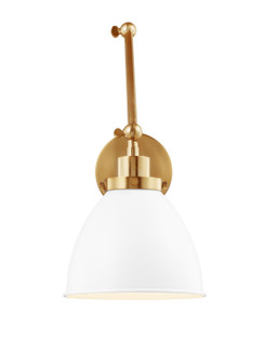 Lamps Swing Arm-Wall by Visual Comfort Studio ( 454 | CW1161MWTBBS Wellfleet ) 