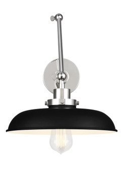 Lamps Swing Arm-Wall by Visual Comfort Studio ( 454 | CW1171MBKPN Wellfleet ) 