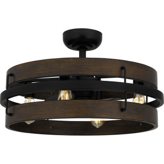 Fans Fandeliers by Quoizel ( 10 | QFA5615MBK Quoizel Fandelier ) 