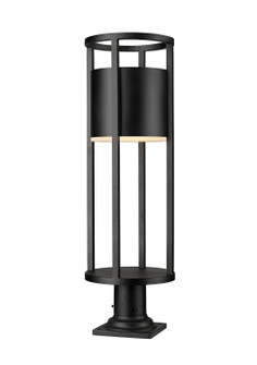 Exterior Post/Pier Head by Z-Lite ( 224 | 517PHB-533PM-BK-LED Luca ) 
