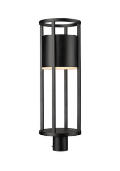 Exterior Post/Pier Head by Z-Lite ( 224 | 517PHB-BK-LED Luca ) 