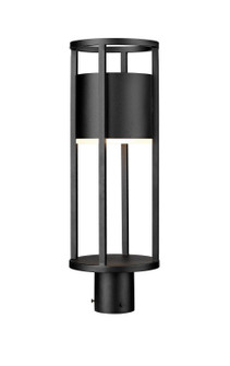Exterior Post/Pier Head by Z-Lite ( 224 | 517PHM-BK-LED Luca ) 