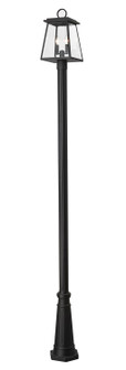 Exterior Post/Pier Head by Z-Lite ( 224 | 521PHMR-519P-BK Broughton ) 