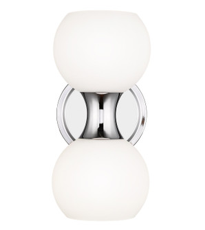 Sconces Double Glass by Z-Lite ( 224 | 494-2S-CH Artemis ) 