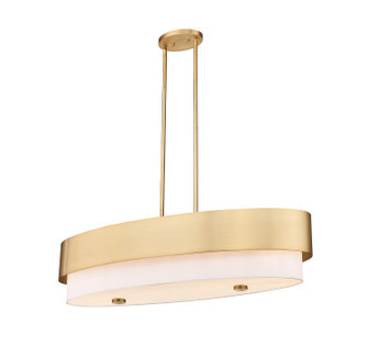 Linear/Island Drum Shade by Z-Lite ( 224 | 495-42L-MGLD Counterpoint ) 