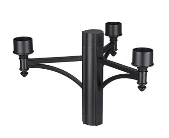 Exterior Post/Pier Head by Z-Lite ( 224 | 501-3BK Outdoor ) 