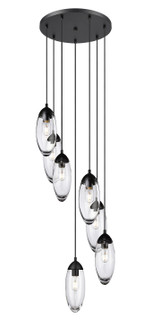 Mini Chandeliers Multi-Port/Cascade by Z-Lite ( 224 | 651P-7R-MB Arden ) 