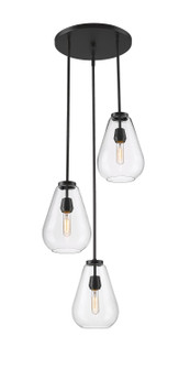 Mini Chandeliers Multi-Port/Cascade by Z-Lite ( 224 | 488P8-3R-MB Ayra ) 