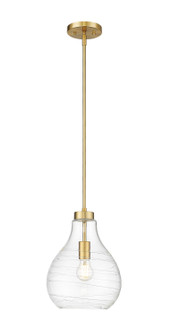 Mini Pendants Glass Down by Z-Lite ( 224 | 496P10-MGLD Bon Air ) 
