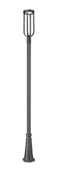 Exterior Post/Pier Head by Z-Lite ( 224 | 5005PHB-519P-BK-LED Leland ) 