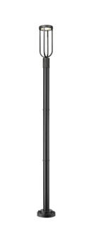 Exterior Post/Pier Head by Z-Lite ( 224 | 5005PHM-5012P-BK-LED Leland ) 