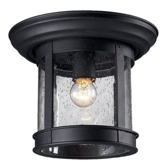 Exterior Ceiling Mount by Z-Lite ( 224 | 515F-BK Outdoor Flush Mount ) 