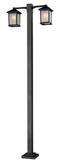 Exterior Post/Pier Head by Z-Lite ( 224 | 507-2-536P-BK Holbrook ) 