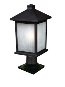 Exterior Post/Pier Head by Z-Lite ( 224 | 507PHB-533PM-BK Holbrook ) 