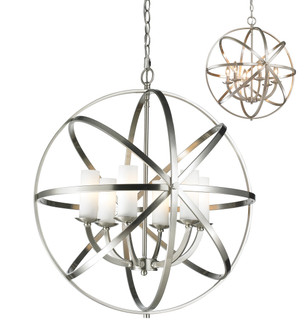 Mid. Chandeliers Sphere by Z-Lite ( 224 | 6017-6L-BN Aranya ) 