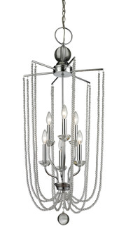 Foyer/Hall Lanterns Open Frame by Z-Lite ( 224 | 429-6C-CH Serenade ) 