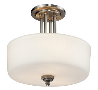 Semi-Flush Mts. Bowl Style by Z-Lite ( 224 | 434-SF-BN Cardinal ) 