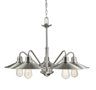 Mid. Chandeliers Glass Down by Z-Lite ( 224 | 613-5-BN Casa ) 