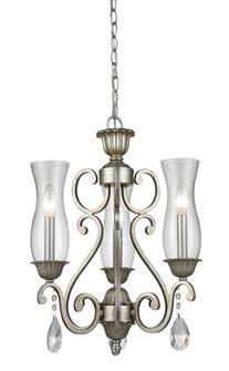 Mini Chandeliers Glass Shade by Z-Lite ( 224 | 720-3-AS Melina ) 