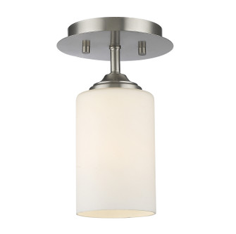 Semi-Flush Mts. Glass Down by Z-Lite ( 224 | 435F1-BN Bordeaux ) 
