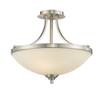 Semi-Flush Mts. Bowl Style by Z-Lite ( 224 | 435SF-BN Bordeaux ) 